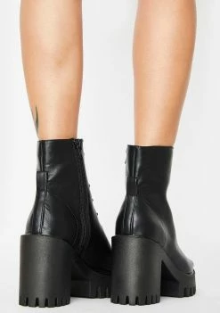 Public Desire Bassline Ankle Boots Platforms