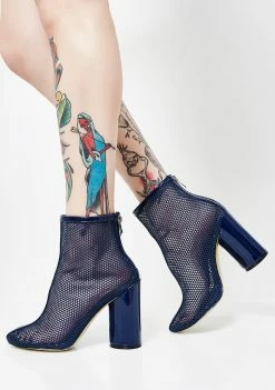 New โ๏ธ Public Desire ๐ฅพ Boots & Booties Under Patent Heel Mesh Ankle ๐ฅพ Boots ๐ 7 Public Desire Boots & Booties Under Patent Heel Mesh Ankle Boots
