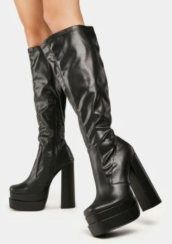 Public Desire Wide Fit Passive Platform Boots