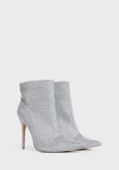 Public Desire Heeled Boots Wide Fit Verona Ankle Boots