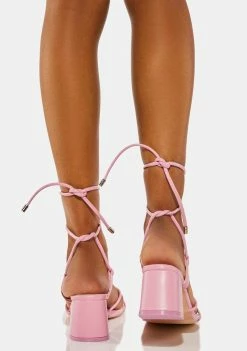 Coupon 🌟 Public Desire Pink Aloha Block 👠 Heels ✨ 7 Public Desire Pink Aloha Block Heels