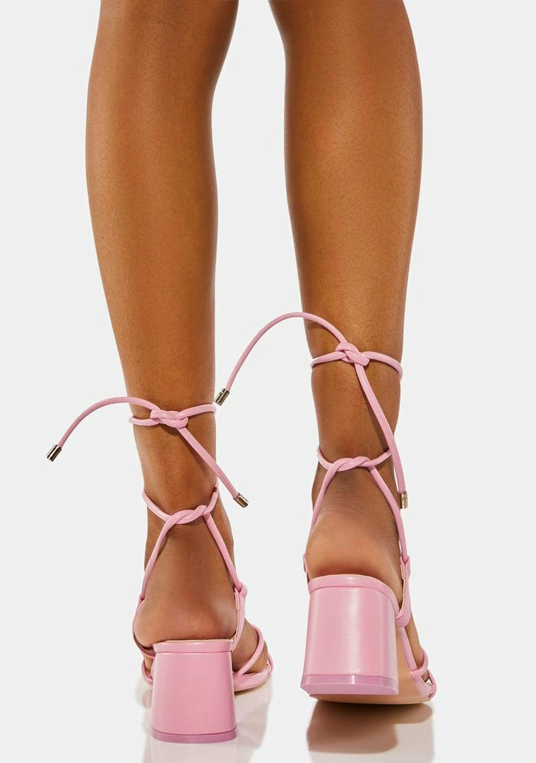 Coupon 🌟 Public Desire Pink Aloha Block 👠 Heels ✨ 4 Public Desire Pink Aloha Block Heels