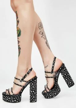 Buy ๐งจ Public Desire Dynamite Perspex Star Platforms ๐ 9 Public Desire Dynamite Perspex Star Platforms