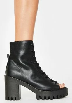 Public Desire Bassline Ankle Boots Platforms