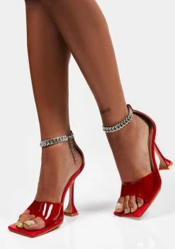 Public Desire Overnight PU Heels