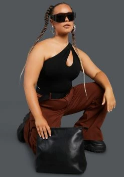 Public Desire The Aria Slouchy Clutch Bag