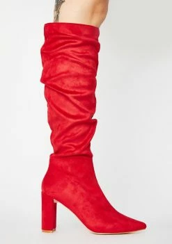 Public Desire Mine Knee High Boots Boots & Booties