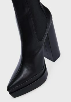 Public Desire Cady Platform Chelsea Boots