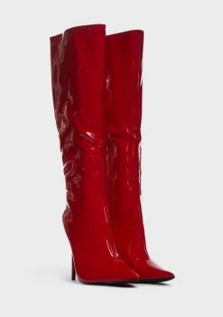 Public Desire Heeled Boots Horizon Knee High Boots