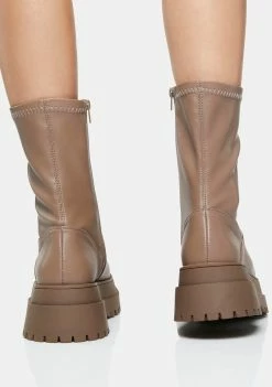 Public Desire Rusty Ankle Boots