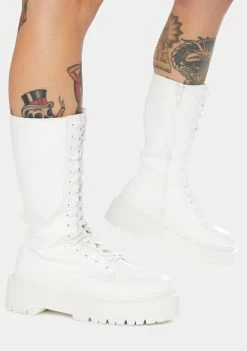 Public Desire Kendall Combat Boots Boots & Booties