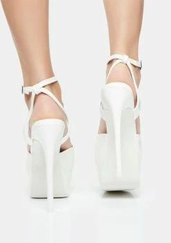 Public Desire Just Kidding Platform Heels