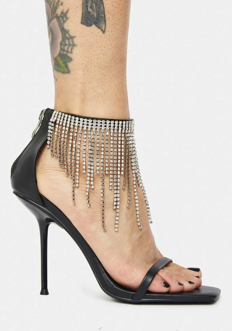 Best deal 😍 Public Desire Redemption Diamante Tassel 👠 Heels 🥰 2 Public Desire Redemption Diamante Tassel Heels