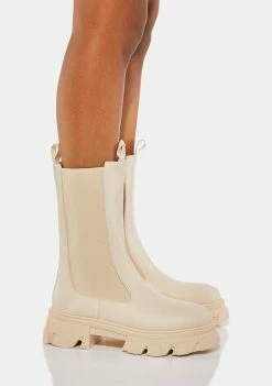 Public Desire Boston Chunky Sole Boots