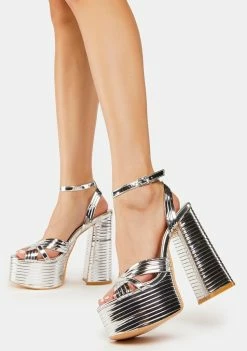 Public Desire Zurra Platform Heels