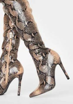 Public Desire Boots & Booties Kimana Over The Knee Boots