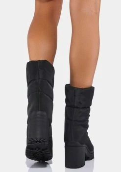 Public Desire Vine Nylon Ankle Boots