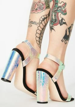 Public Desire Meteor Block Heels