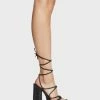 Public Desire Glow Girl Block Heels