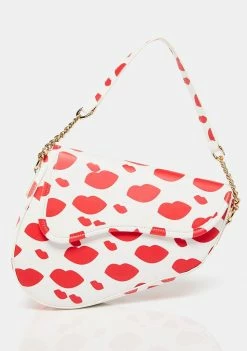 Public Desire The Heart Print Fox Handbag Handbags